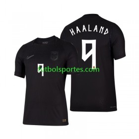 Camiseta Noruega Erling Haaland 9 Segunda Equipación Copa Mundo 2026